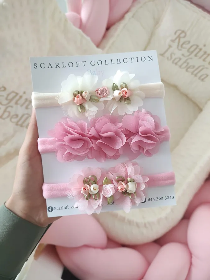 Banditas para recién nacida